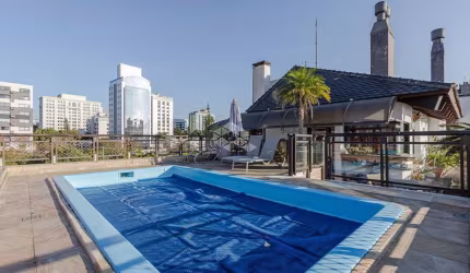 Cobertura com vista panorâmica no bairro Higienópolis