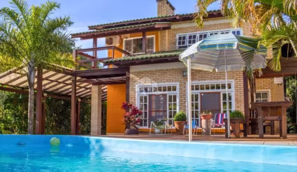 Casa no Condomínio Maranata 3 na Barra de Ibiraquera a 600 metros do mar.