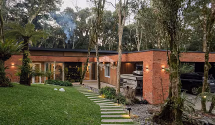 Casa 4 suítes no Condomínio O Bosque, em Gramado