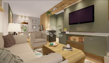 Apartamento 2 dormitórios,1 suite, lavábulo, com  69m², 1 vaga, no Ipê Amarelo em Gramado
