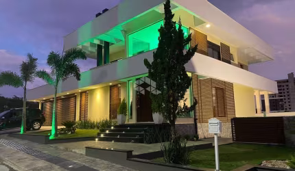 Casa com 3 suítes, piscina e 722 m² de terreno - Pedra Branca, Palhoça/SC