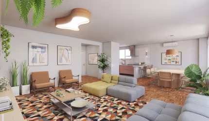 Venda, apartamento em Higienópolis, 143m², com 03 dormitórios (1 suíte) e 02 vagas de garagem, próximo ao metro