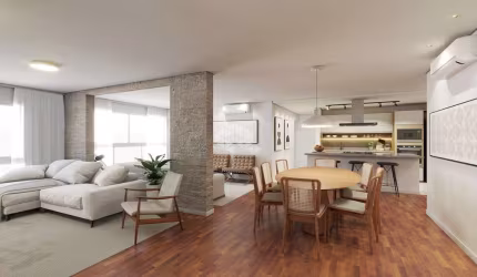 APARTAMENTO A VENDA NOS JARDINS, com 128 m², 02 suítes, escritório e vaga de garagem, próximo ao Parque Trianon