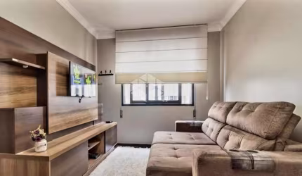 Crédito Real vende Apartamento de 1 Dormitório com 1 vaga de garagem escriturada.