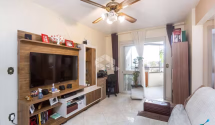 Apartamento mobiliado.