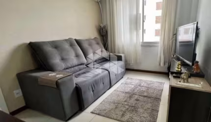 Apartamento semi mobiliado 2 dormitorio e vaga escriturada a venda no bairro Partenon.