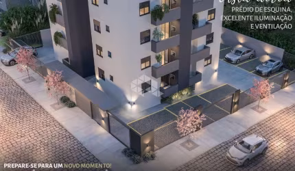 Apartamento 2 dormitórios, 1 vaga, elevador no Rizzo