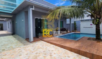 Casa moderna á 200 metros do mar a venda  - Arpoador - Peruíbe/SP