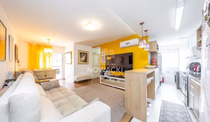 APARTAMENTO SEMI MOBILIADO COM 3 DORMITORIOS E 1 VAGA EM SANTA FELICIDADE