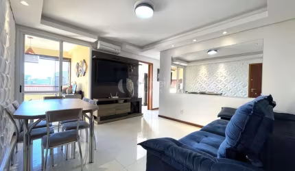Encantador apartamento 2 dormitórios suíte próximo da UFSM