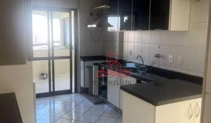 Apartamento com 3 dormitórios para alugar, 143 m² por R$ 5.823,00/mês - Vila Assunção - Santo André/SP