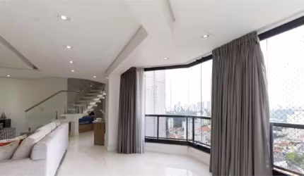 'Cobertura Duplex, luxuosa e impecável na Aclimação com 361 m², com 4 dorm. 2 suites 4 vagas!!!