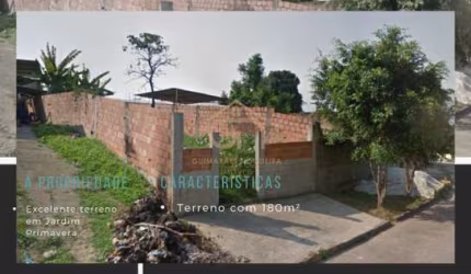 Oportunidade Única! Terreno em Jardim Primavera