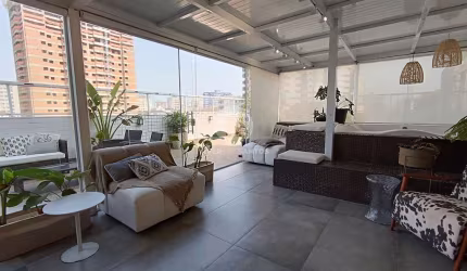 Apartamento Garden com 2 dormitórios à venda, 183 m² por R$990.000,00 - Estuário - Santos/SP