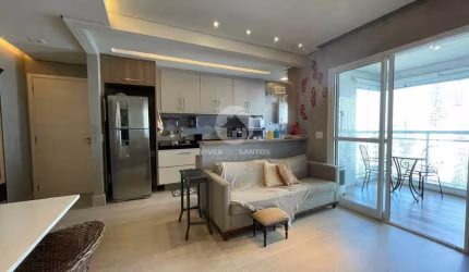 Apartamento à venda, 2 quartos, 1 suíte, 1 vaga, Pompéia - Santos/SP