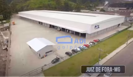 Galpão Industrial/Logístico Locação - Condomínio Fechado - 4.000 m² - Rod. BR-040 - Juiz de Fora - MG