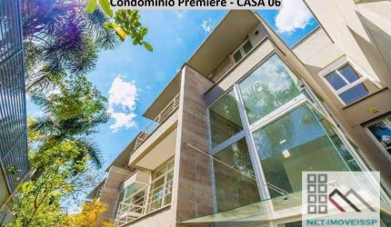 Casa de Alto Padrão em Condomínio 4 Dormitórios (424,76m²), 4 Suítes, 4 Vagas. Próximo do Shopping Morumbi