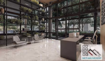CONJUNTO COMERCIAL (242m²). 3 BANHEIROS, 2 VAGAS. AO LADO DA ESTAÇÃO FRADIQUE COUTINHO