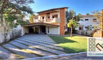 CASA EM CONDOMÍNIO 4 DORMS (385m²), 2 SUÍTES, 4 VAGAS. CASA DE ALTO PADRÃO NO MELHOR DO ALPHAVILLE