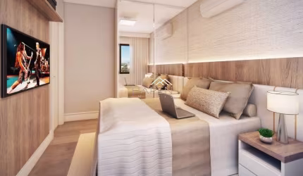 Apartamento com 2 quartos à venda na Rua Monsenhor Ivo Zanlorenzi, --, Ecoville, Curitiba por R$ 509.600