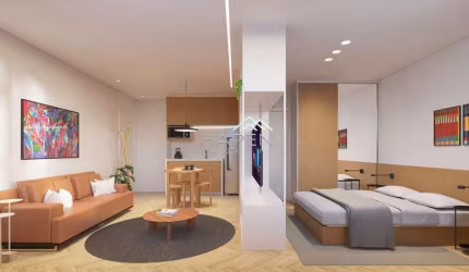 Apartamento com 1 quarto à venda na Rua Lysimaco Ferreira da Costa, --, Centro Cívico, Curitiba por R$ 478.046