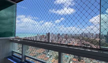 Lindo apartamento 100% mobiliado em Manaíra (Modalidade porteira fechada)
