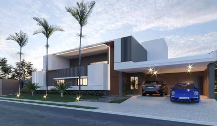 Casa com 3 dormitórios à venda, 280 m² por R$ 2.400.000,00 - Residencial Mário de Almeida Franco - Uberaba/MG