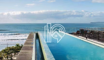 Apartamento com 2 dormitórios à venda, 63 m² frente mar - Praia Grande - Ubatuba/SP