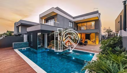 Casa luxuosa 4 dormitórios à venda, 480 m² Condomínio Alphaville SJCampos SP