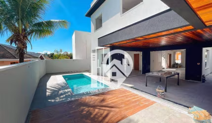 Casa em construção com projeto contemporâneo disponível para venda, Urbanova - São José dos Campos/SP
