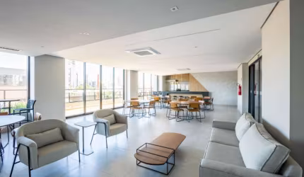 FLAT A VENDA PROXIMO AO GOIANIA SHOPPING , PARQUE VACA BRAVA E MELHORES ESCOLAS DA REGIAO, PREDIO NOVO, LAZER MARAVILHOSOMOBILIADO E DECORADO JA PRONTO PRA MORAR OU ALUGAR PROX GOIANIA SHOPPING E PARQ