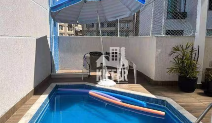 Cobertura com 3 quartos à venda, 180 m² por R$ 997.000 - Ingá - Niterói/RJ