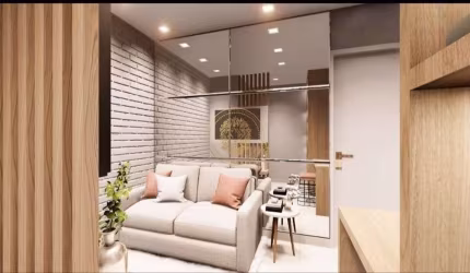 Apartamento moderno com 2 quartos no Capão da Imbuia