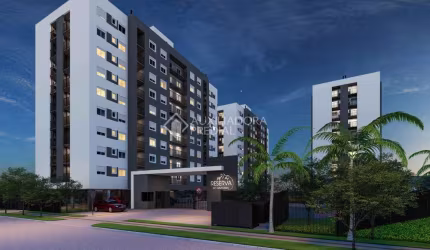 Apartamento com 2 quartos à venda na Avenida do Arvoredo, 51, Santa Cruz, Gravataí, 56 m2 por R$ 269.000
