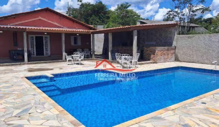 Chácara com 2 dormitórios à venda, 7000 m² por R$ 900.000,00 - Campos de São Benedito - Franco da Rocha/SP