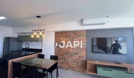 Apartamento no Condomínio Línea Home Style com 1 dormitório para alugar, 45 m² por R$ 4.146/mês - Vila Arens - Jundiaí/SP