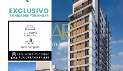 Apartamento Novo à venda: 2 suítes no Centro/ Fpolis
