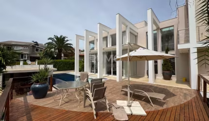 Casa em condomínio fechado com 4 quartos à venda na Avenida Noé Vincie, s/n, Loteamento Arboreto dos Jequitibás (Sousas), Campinas, 602 m2 por R$ 3.500.000