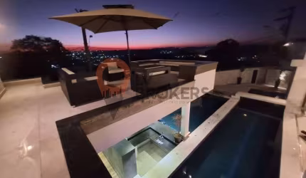 MANSÃO RESORT 4 SUITES MASTER PISCINA COM BAR E RAIA SEMI OLIMPICA SPA ADEGA CINEMA SAUNA MOGI DAS CRUZES