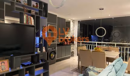 Apartamento à venda em Mogi Moderno, Mogi das Cruzes-SP: 3 quartos, 1 suíte, 2 salas, 2 banheiros, 2 vagas de garagem, 70m².