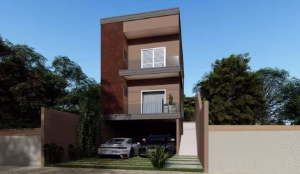 Casa linda em construção para venda no Parque Ipê III em Cajamar
