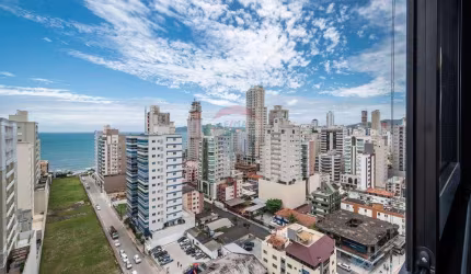 Apartamento quadra mar a venda no Shard Tower, 198m2, 04 suítes e 03 vagas de garagem em Meia Praia, Itapema- SC