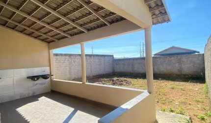 Casa com 2 quartos e quintal privativo no Bosque Sereno – Senador Canedo