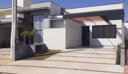 Casa em Condomínio para Venda em Salto, Loteamento Terras de São Pedro e São Paulo, 3 dormitórios, 1 suíte, 2 banheiros, 4 vagas