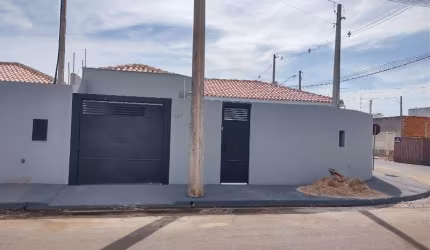 Casas novas de esquina de dois quartos a venda em Birigui