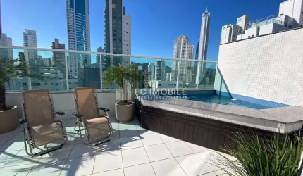 Cobertura Duplex com 4 suítes, à venda no edifício Solar di Milano em Balneário Camboriú