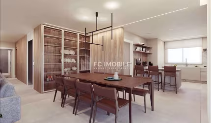 Apartamento com 3 suítes e 2 vagas de garagem, à venda no Água Verde em Curitiba/PR