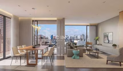 Apartamento com 4 suítes, 214 m² privativos,  à venda no Bigorrilho - Curitiba/PR