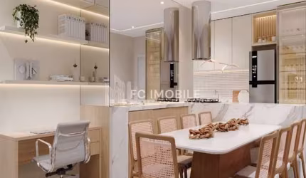 Apartamento com 78 m² privativos, 2 suítes, à venda no Água Verde - Curitiba/PR