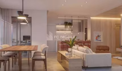 Apartamento com  164 m² privativo e 3 suítes, à venda no Batel - Curitiba/PR